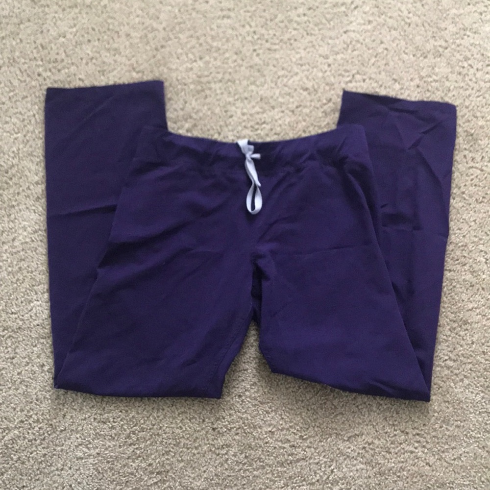 Purple Figs scrub pants